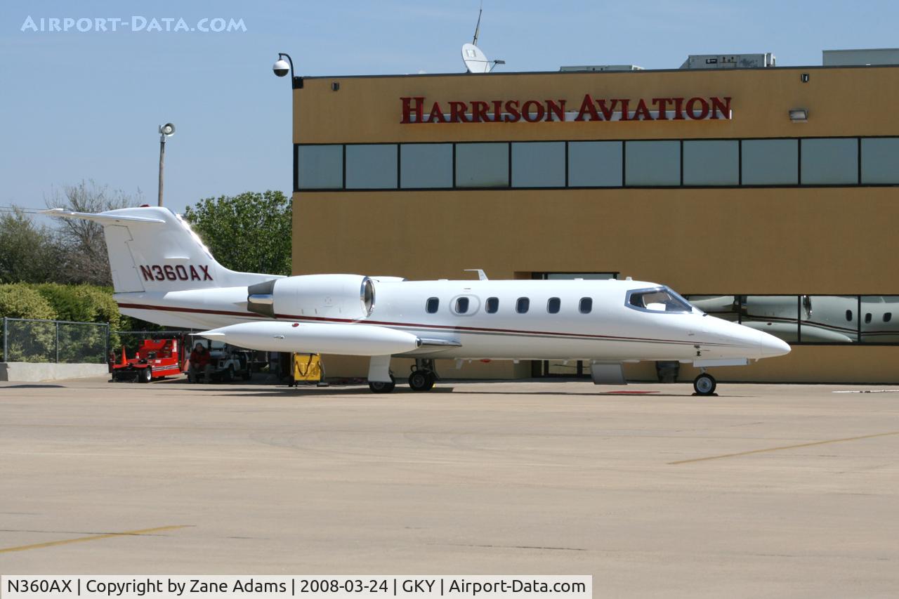 N360AX, 1980 Gates Learjet 35A C/N 367, At Arlington Municipal