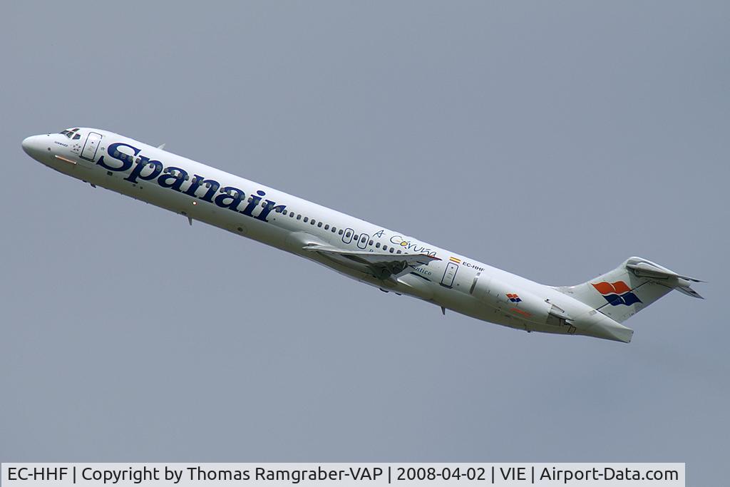 EC-HHF, 1988 McDonnell Douglas MD-82 (DC-9-82) C/N 49509, Spanair MDD MD80