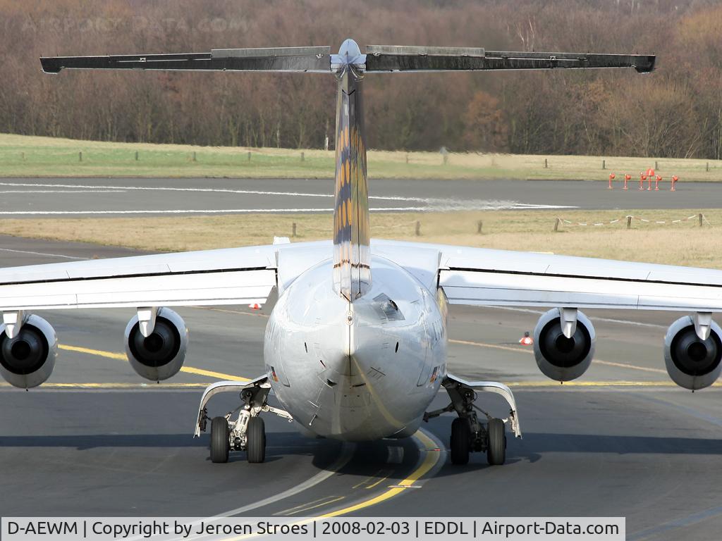 D-AEWM, 1989 British Aerospace BAe.146-300 C/N E3125, Different view onto a beautiful aircraft