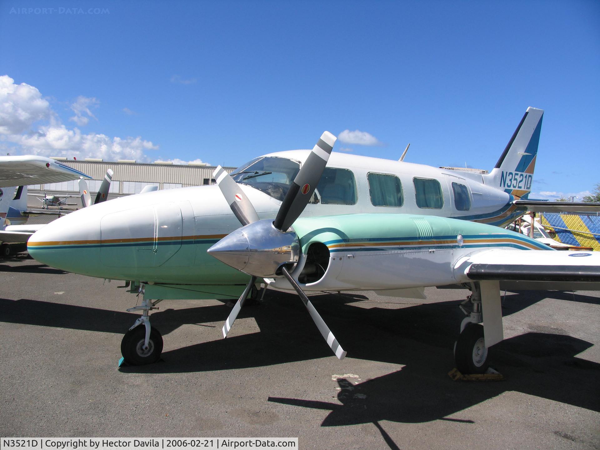 N3521D, 1979 Piper PA-31-325 Navajo C/R C/N 31-7912070, Navajo Panther