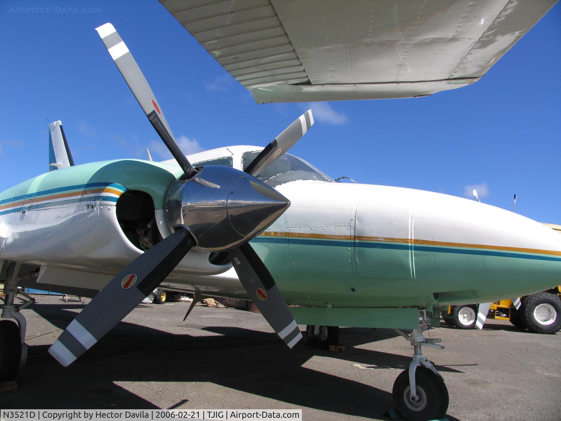 N3521D, 1979 Piper PA-31-325 Navajo C/R C/N 31-7912070, Panther