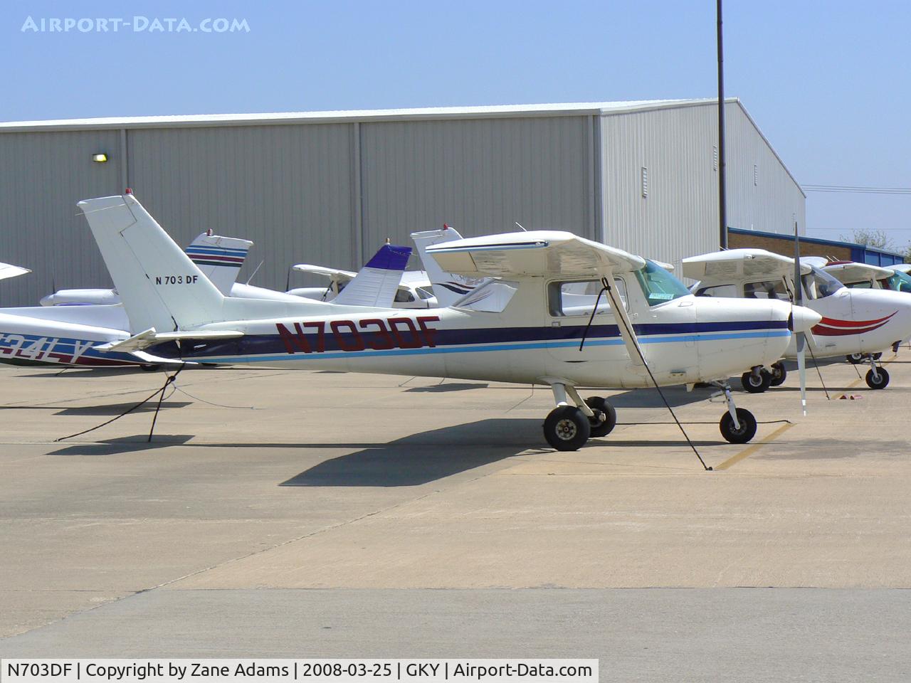 N703DF, 1978 Cessna 152 C/N 15283051, At Arlington Municipal