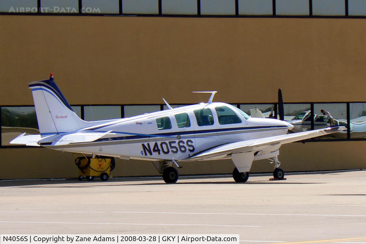 N4056S, 1974 Beech A36 Bonanza 36 C/N E-617, At Arlington Municipal