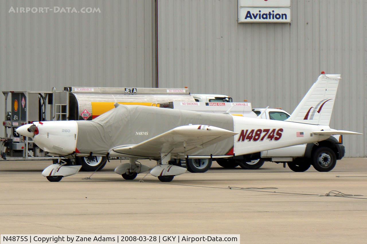 N4875S, 1970 Piper PA-32-260 Cherokee Six C/N 32-1280, At Arlington Municipal