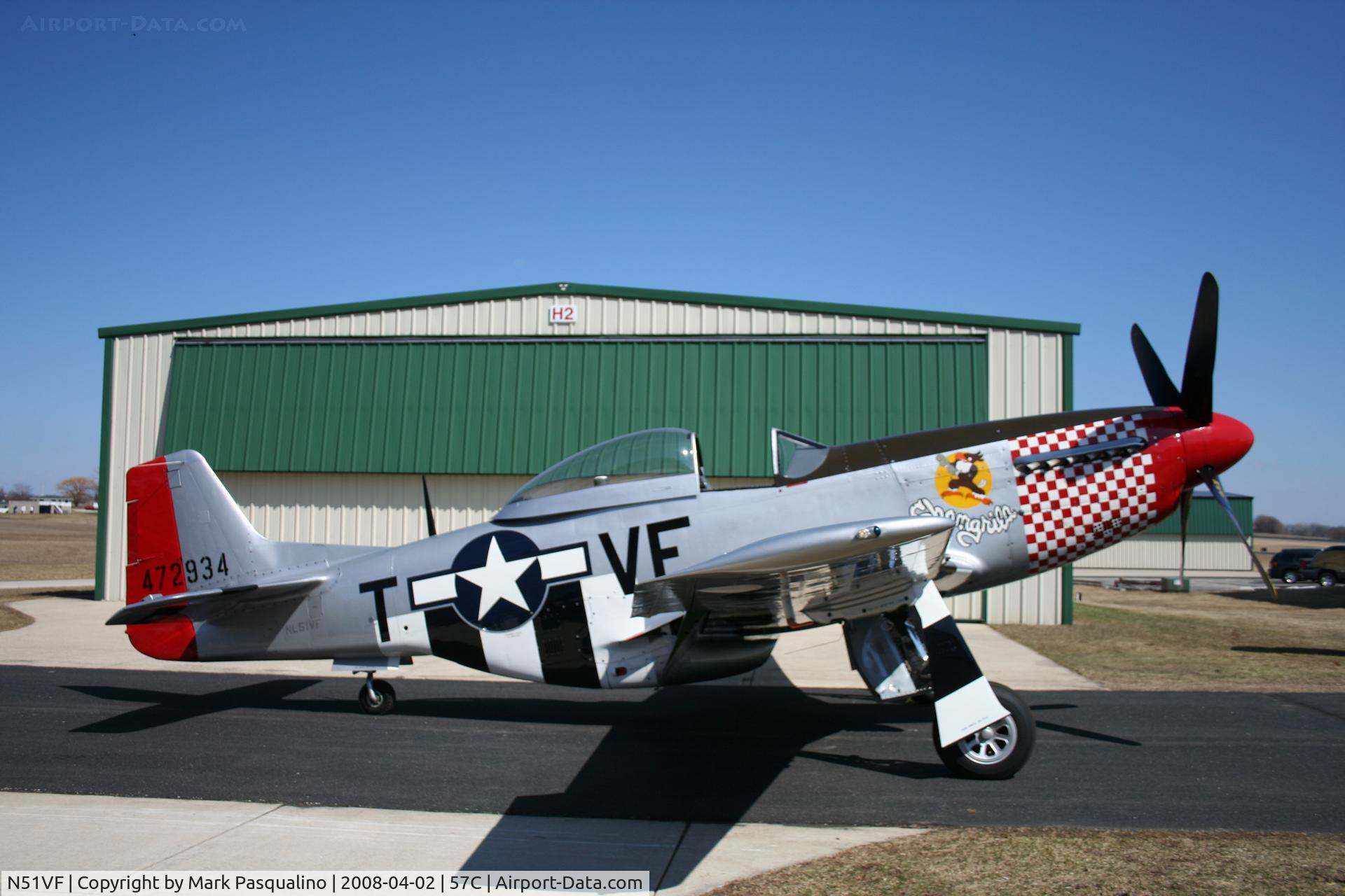 N51VF, 1945 North American F-51D Mustang C/N 45-11553, North American P-51D