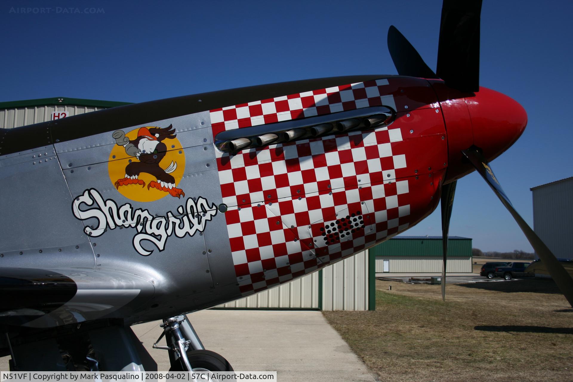 N51VF, 1945 North American F-51D Mustang C/N 45-11553, North American P-51D