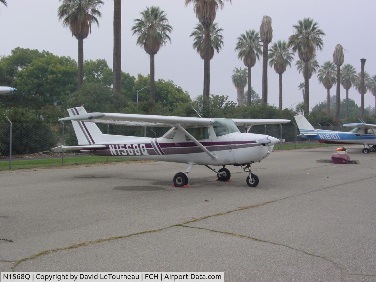N1568Q, 1971 Cessna 150L C/N 15072868, On death row at FCH
