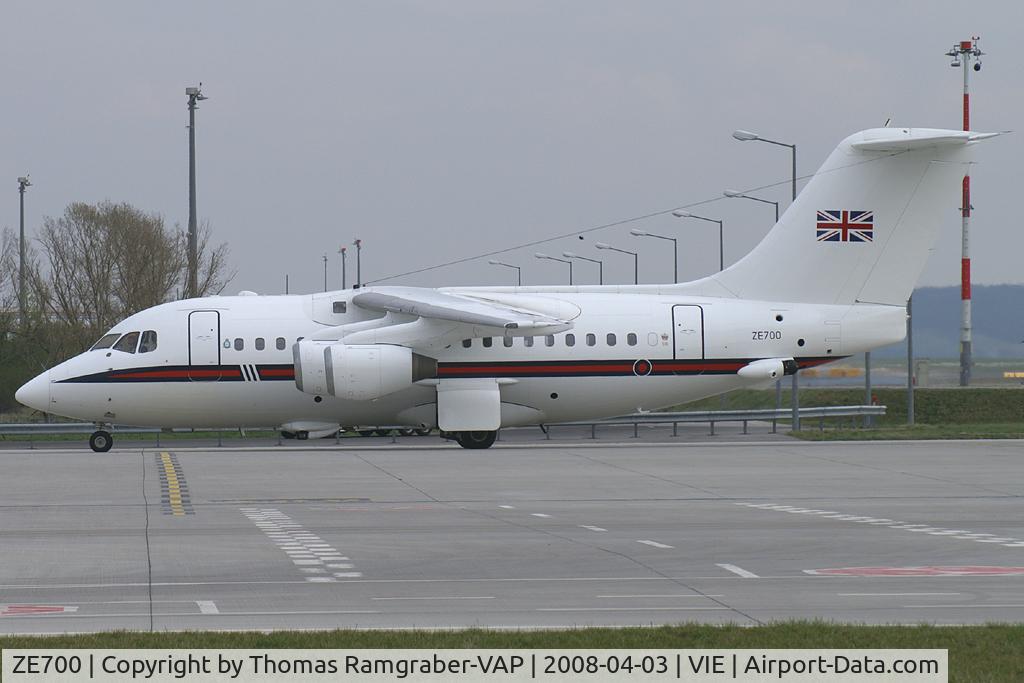 ZE700, 1984 British Aerospace BAe.146-100 CC.2 C/N E1021, UK - Air Force BAe 146
