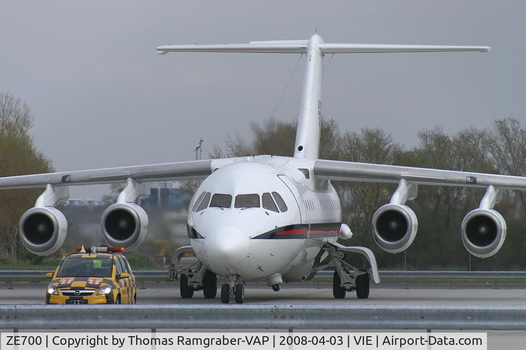 ZE700, 1984 British Aerospace BAe.146-100 CC.2 C/N E1021, UK - Air Force BAe 146