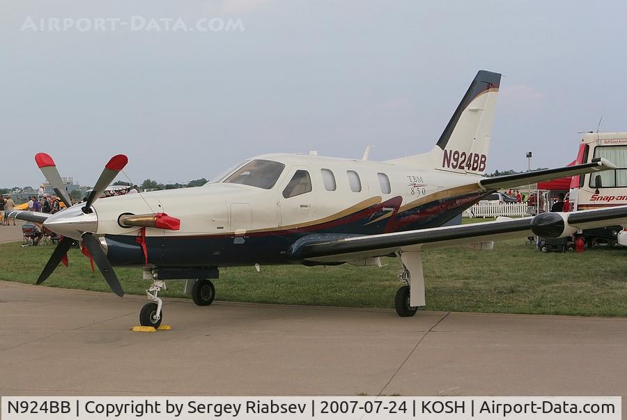 N924BB, 2007 Socata TBM-700 C/N 405, Socata TBM 700