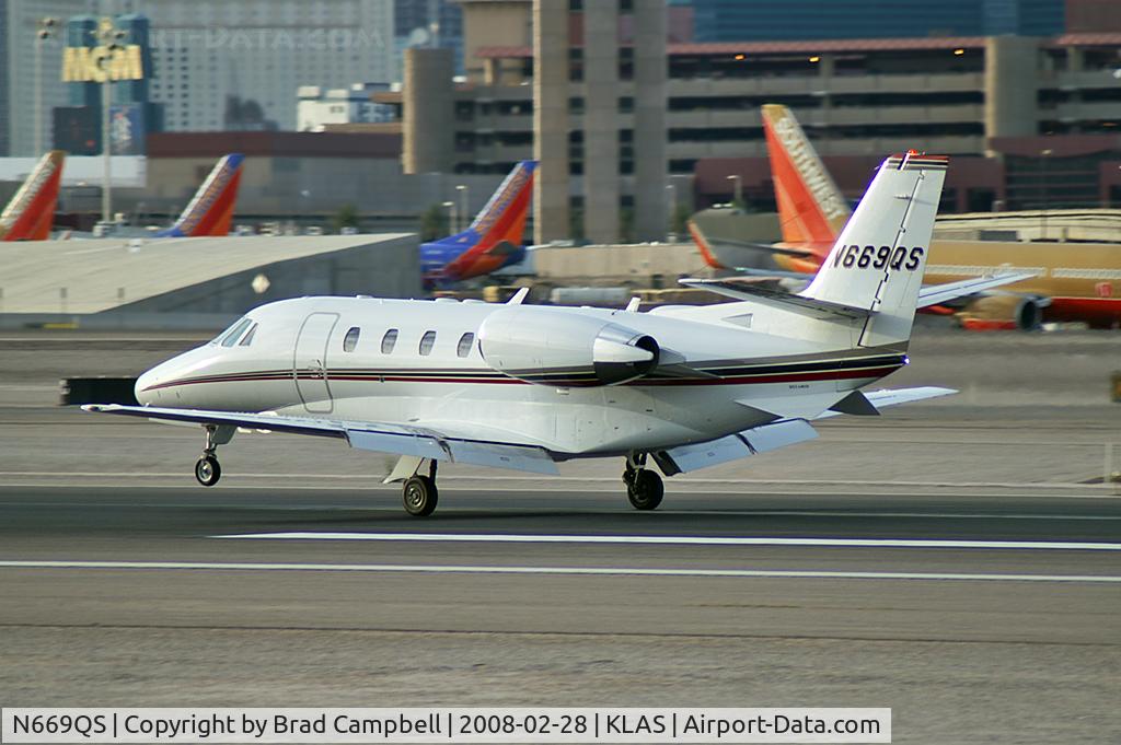 N669QS, 2007 Cessna 560XLS Citation Excel C/N 560-5689, NetJets / 2007 Cessna 560XL Citation XLS
