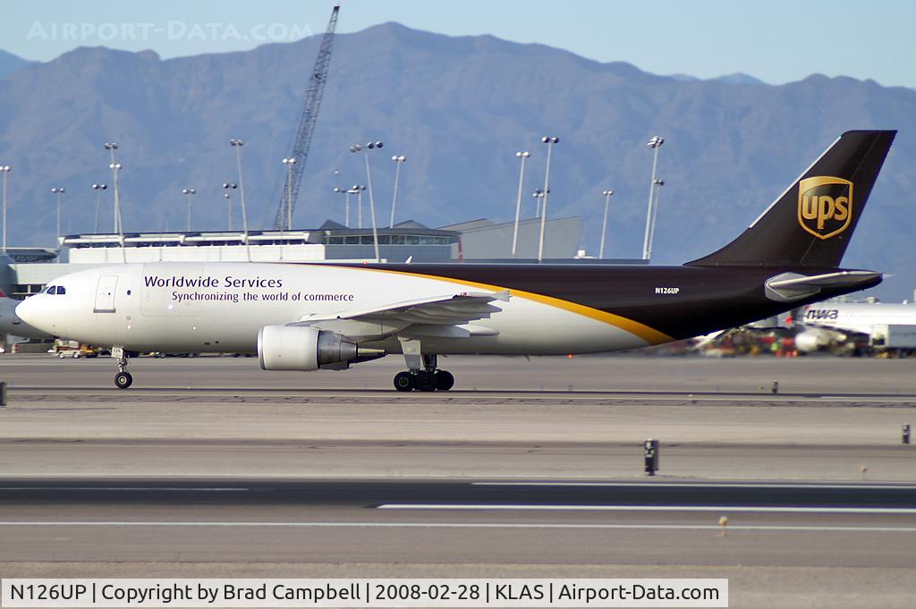 N126UP, 2000 Airbus A300F4-622R(F) C/N 0810, United Parcel Service - UPS / 2000 Airbus A300F4-622R