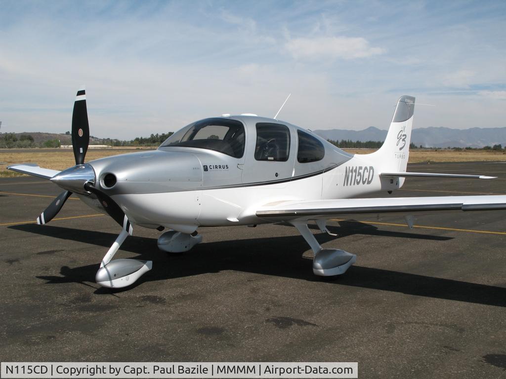 N115CD, 2007 Cirrus SR22 G3 GTS Turbo C/N 2862, Cirrus @ MMMM