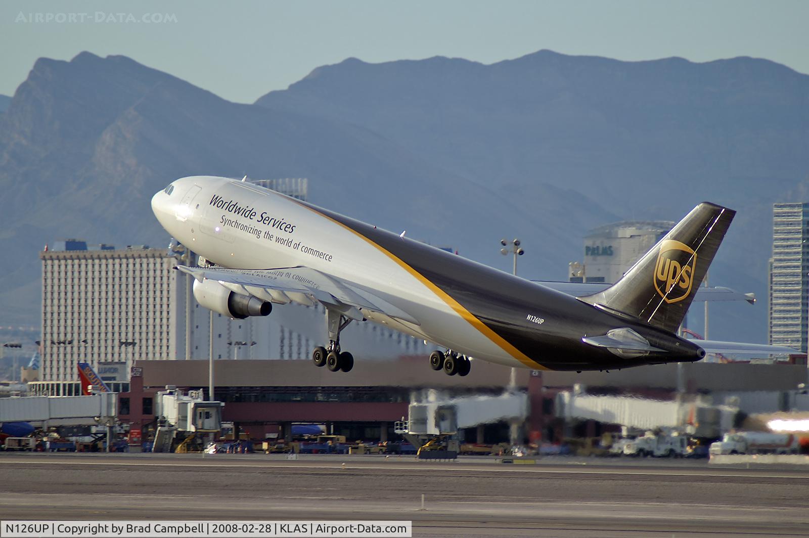 N126UP, 2000 Airbus A300F4-622R(F) C/N 0810, United Parcel Service - UPS / 2000 Airbus A300F4-622R