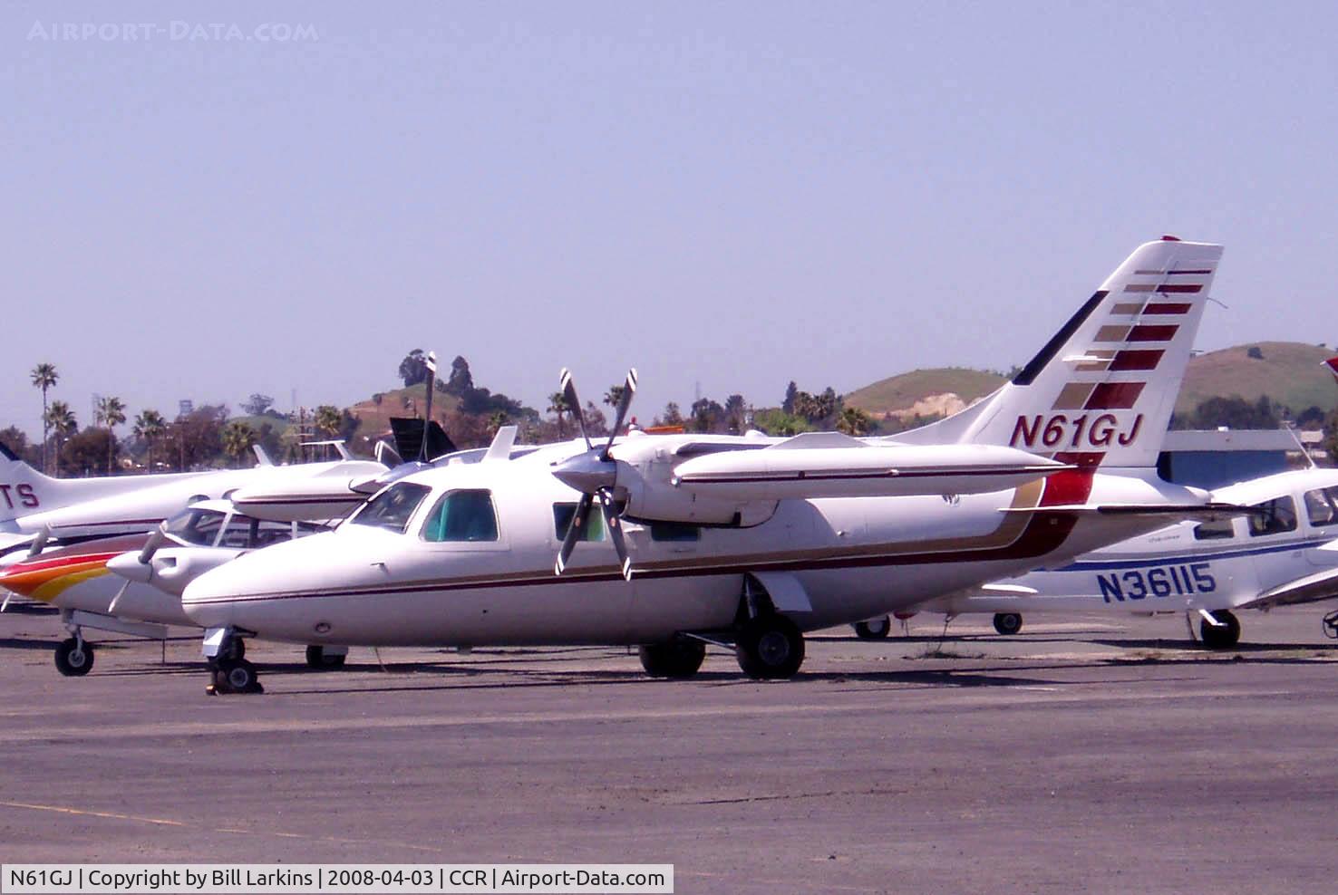 N61GJ, Mitsubishi MU-2B-40 Solitaire C/N 398SA, Visitor from Oregon