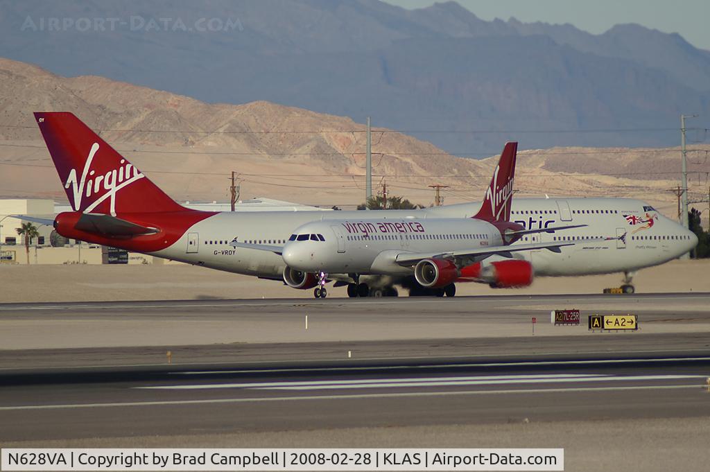 N628VA, 2007 Airbus A320-214 C/N 2993, Virgin America / 2007 Airbus A320-214