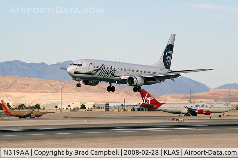 N319AA, 1985 Boeing 767-223 C/N 22320, Alaska Airlines / 2003 Boeing 737-990