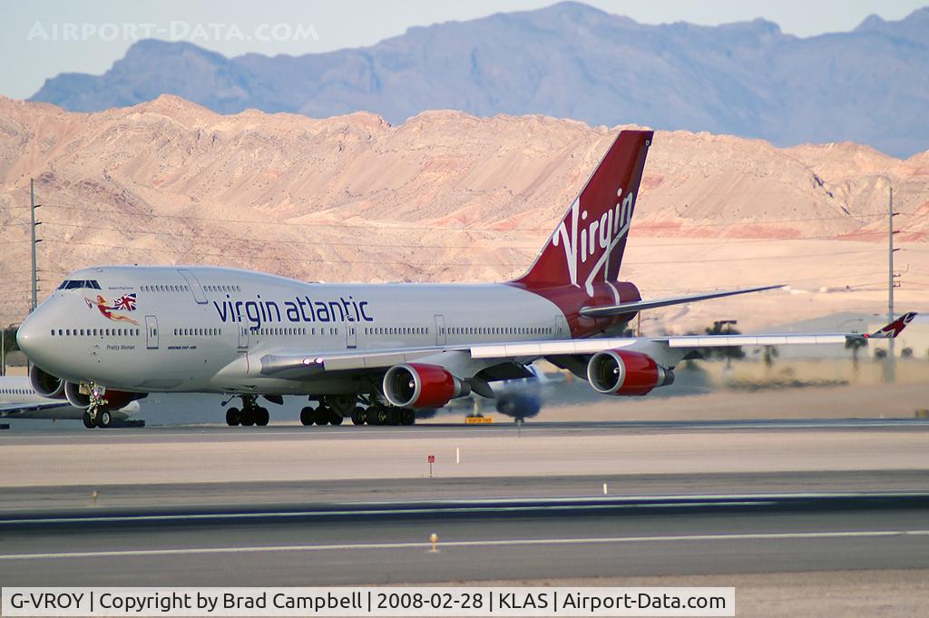 G-VROY, 2001 Boeing 747-443 C/N 32340, Virgin Atlantic - 'Pretty Woman' / 2001 Boeing Company Boeing 747-443