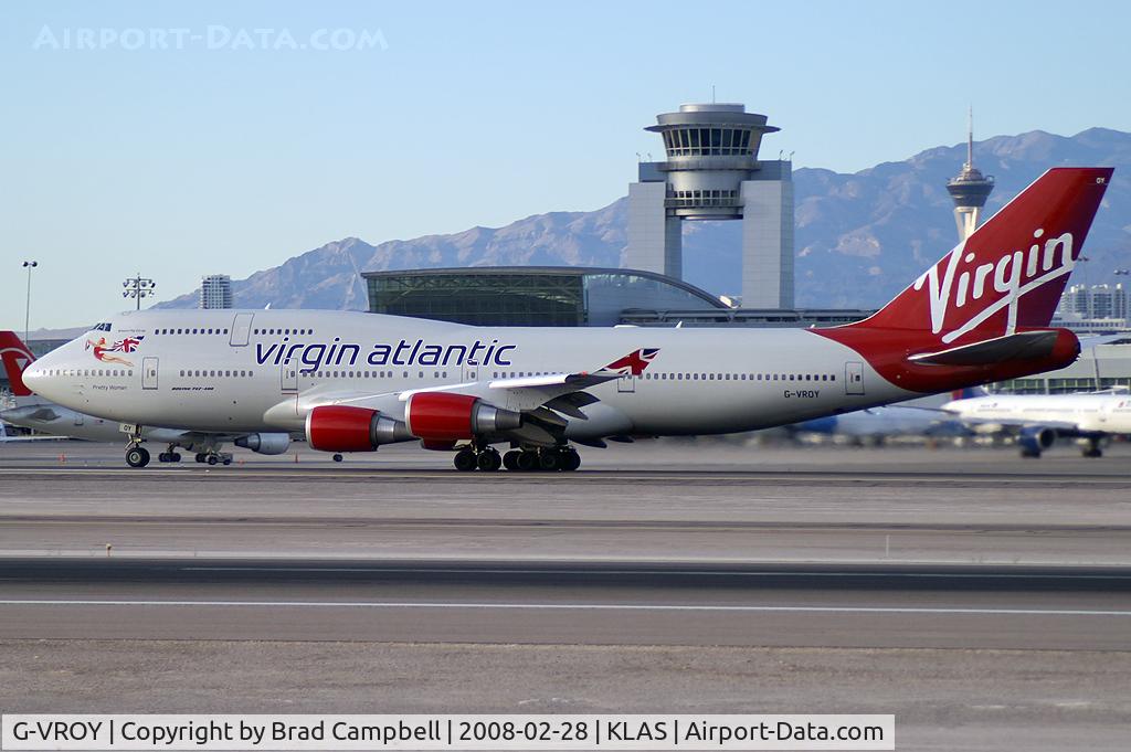 G-VROY, 2001 Boeing 747-443 C/N 32340, Virgin Atlantic - 'Pretty Woman' / 2001 Boeing Company Boeing 747-443