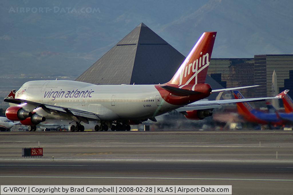 G-VROY, 2001 Boeing 747-443 C/N 32340, Virgin Atlantic - 'Pretty Woman' / 2001 Boeing Company Boeing 747-443