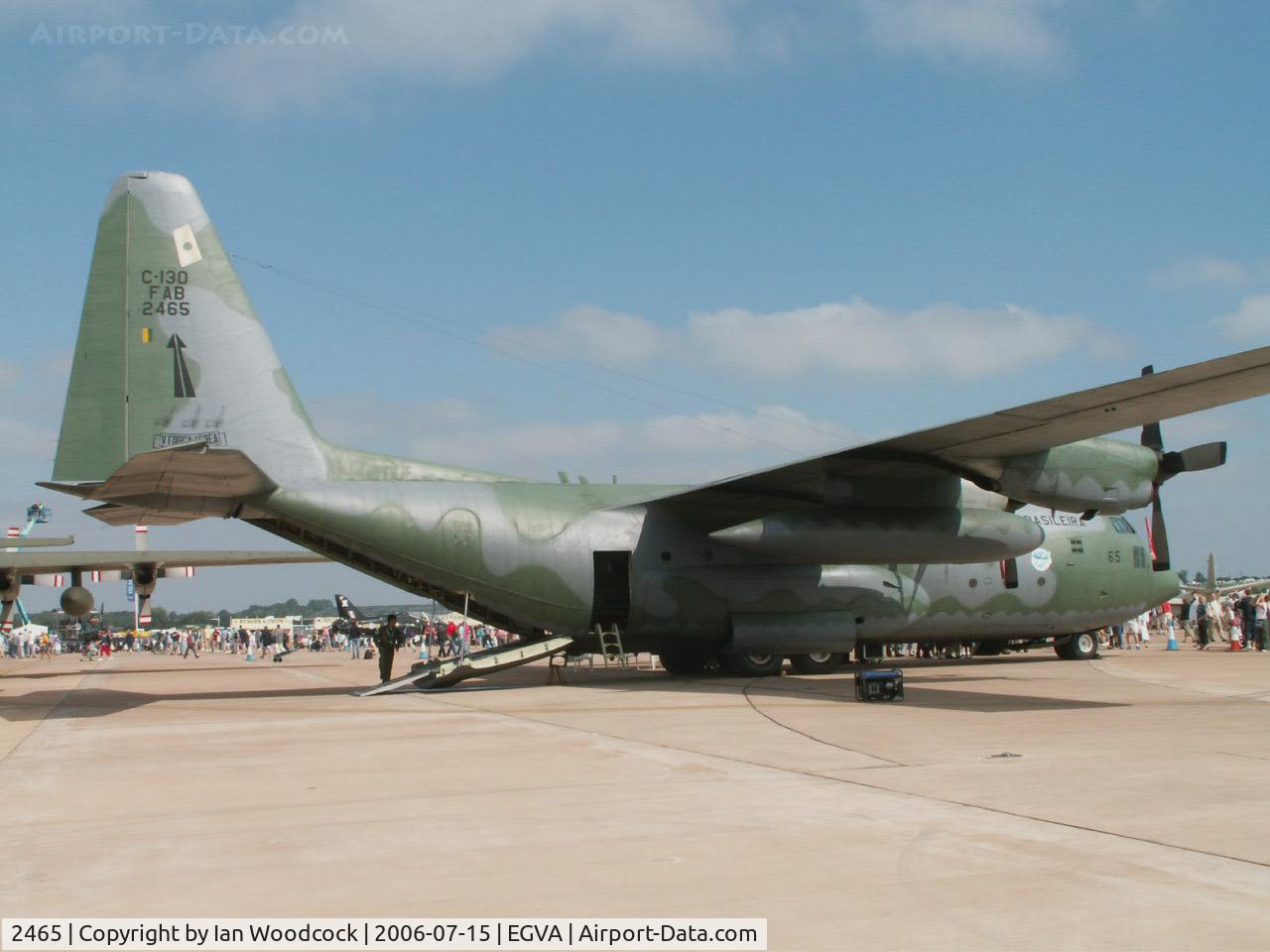 2465, 1975 Lockheed C-130H Hercules C/N 382-4630, Lockheed C-130H/Brazilian Air Force/RAF Fairford