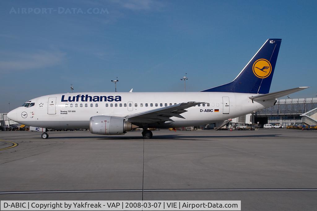 D-ABIC, 1990 Boeing 737-530 C/N 24817, Lufthansa Boeing 737-500