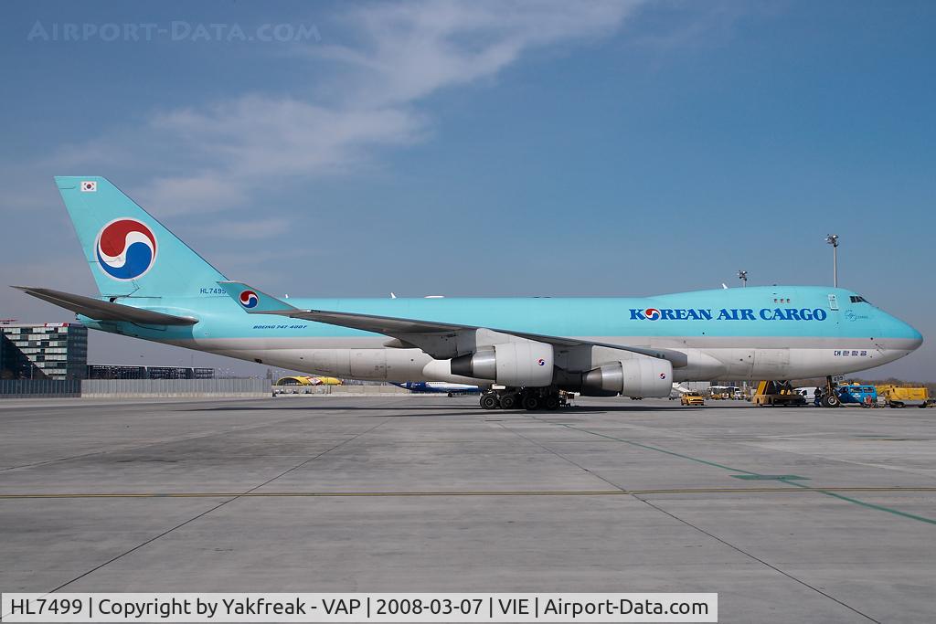HL7499, 2004 Boeing 747-4B5F/SCD C/N 33517, Korean Air Boeing 747-400F