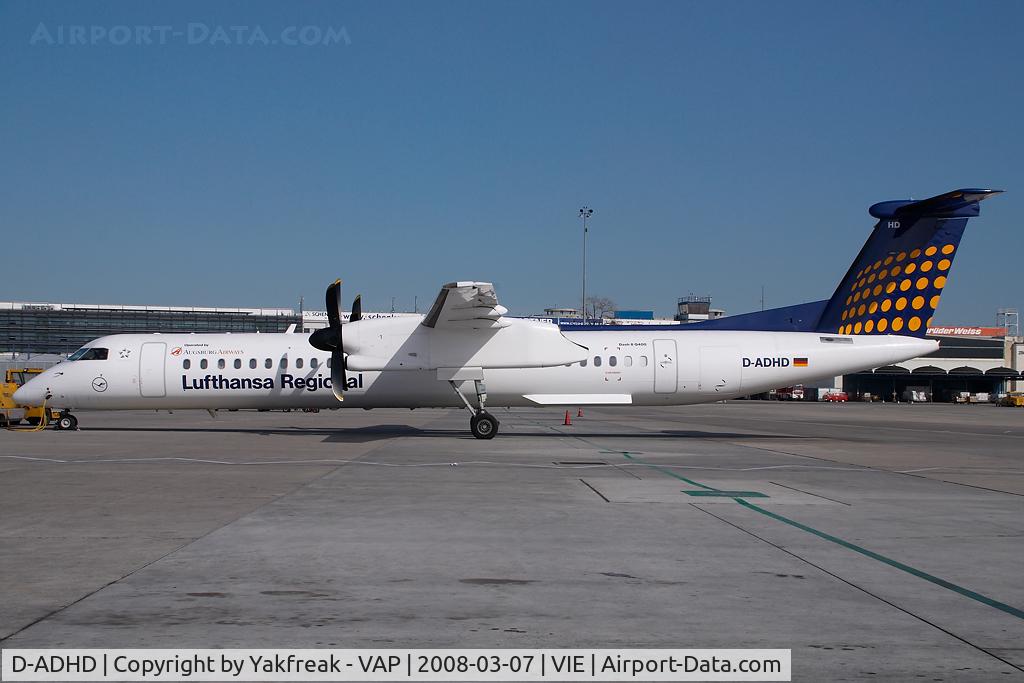 D-ADHD, 2001 De Havilland Canada DHC-8-402Q Dash 8 C/N 4056, Lufthansa Regional Dash 8-400