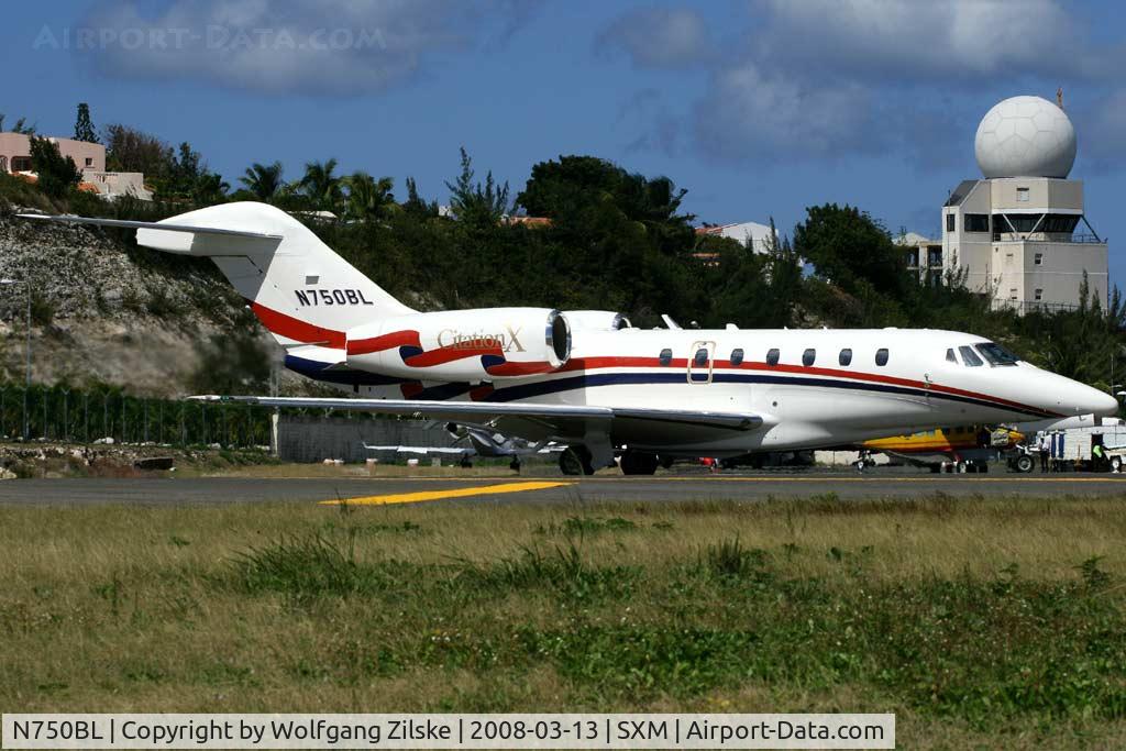 N750BL, 2002 Cessna 750 Citation X C/N 750-0178, visitor