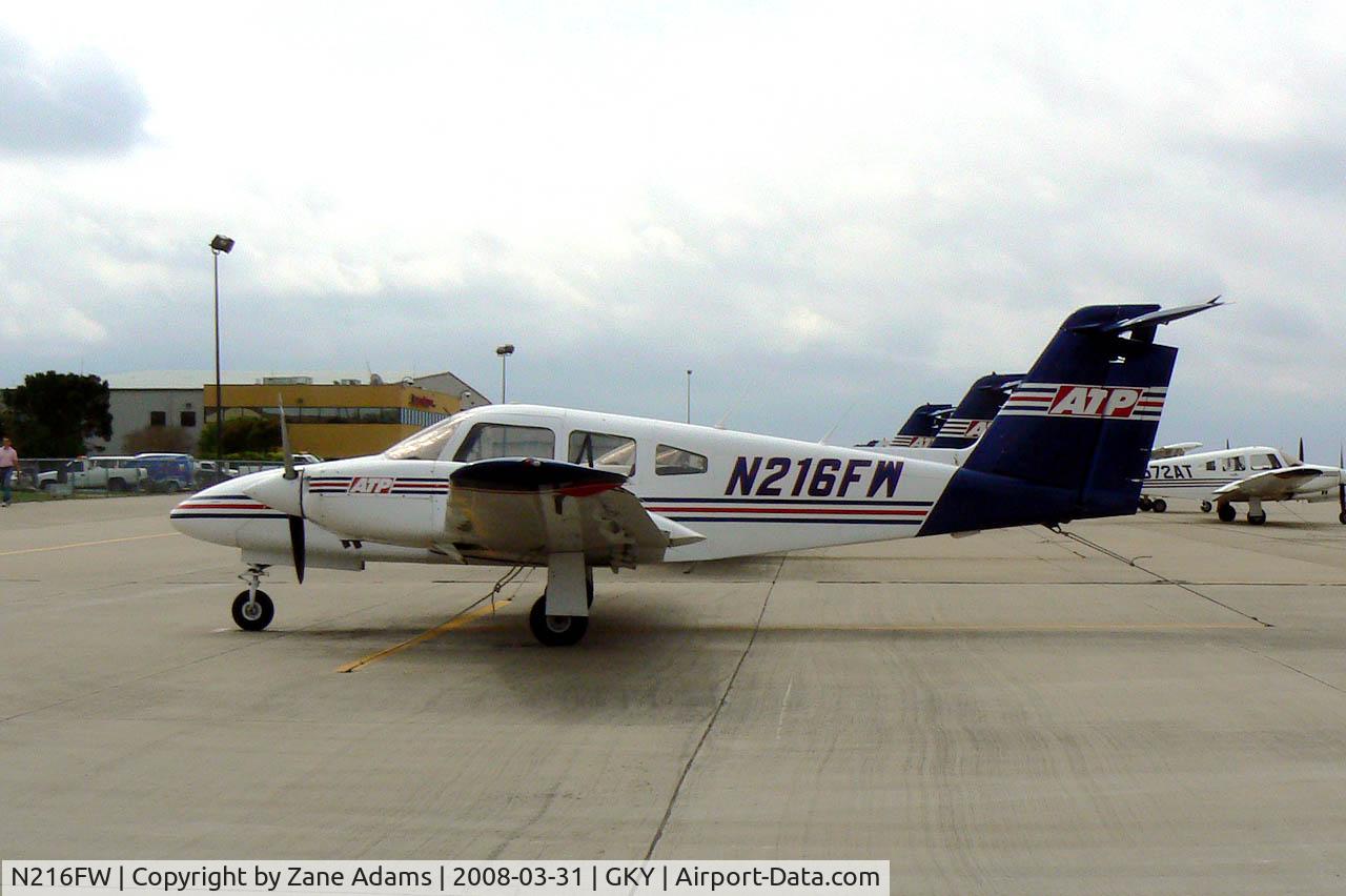 N216FW, 1979 Piper PA-44-180 Seminole C/N 44-7995181, ATP at Arlington Municipal