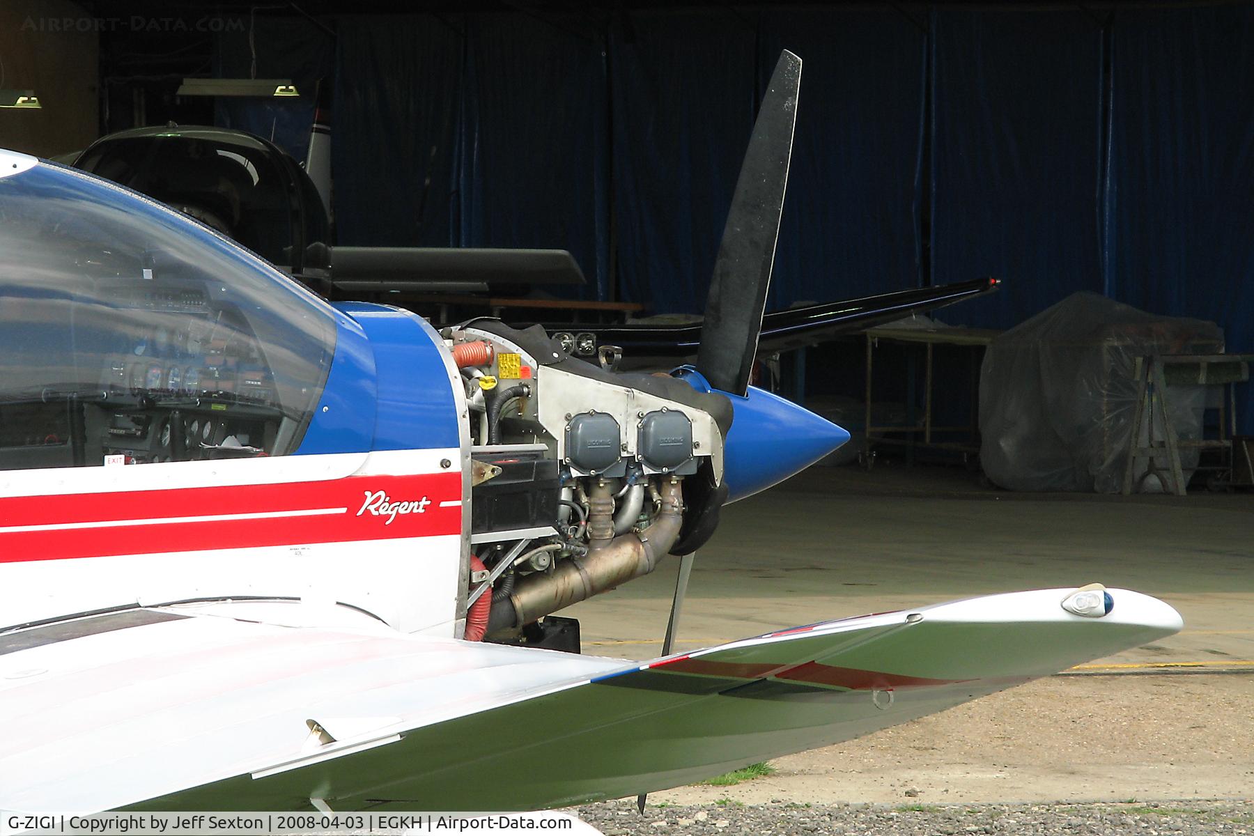 G-ZIGI, 1992 Robin DR-400-180 Regent Regent C/N 2107, Cowlings Removed