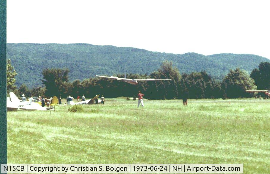N15CB, 1971 Let BLANIK L-13 C/N 174806, Nils Bolgen doing 5Hrs for