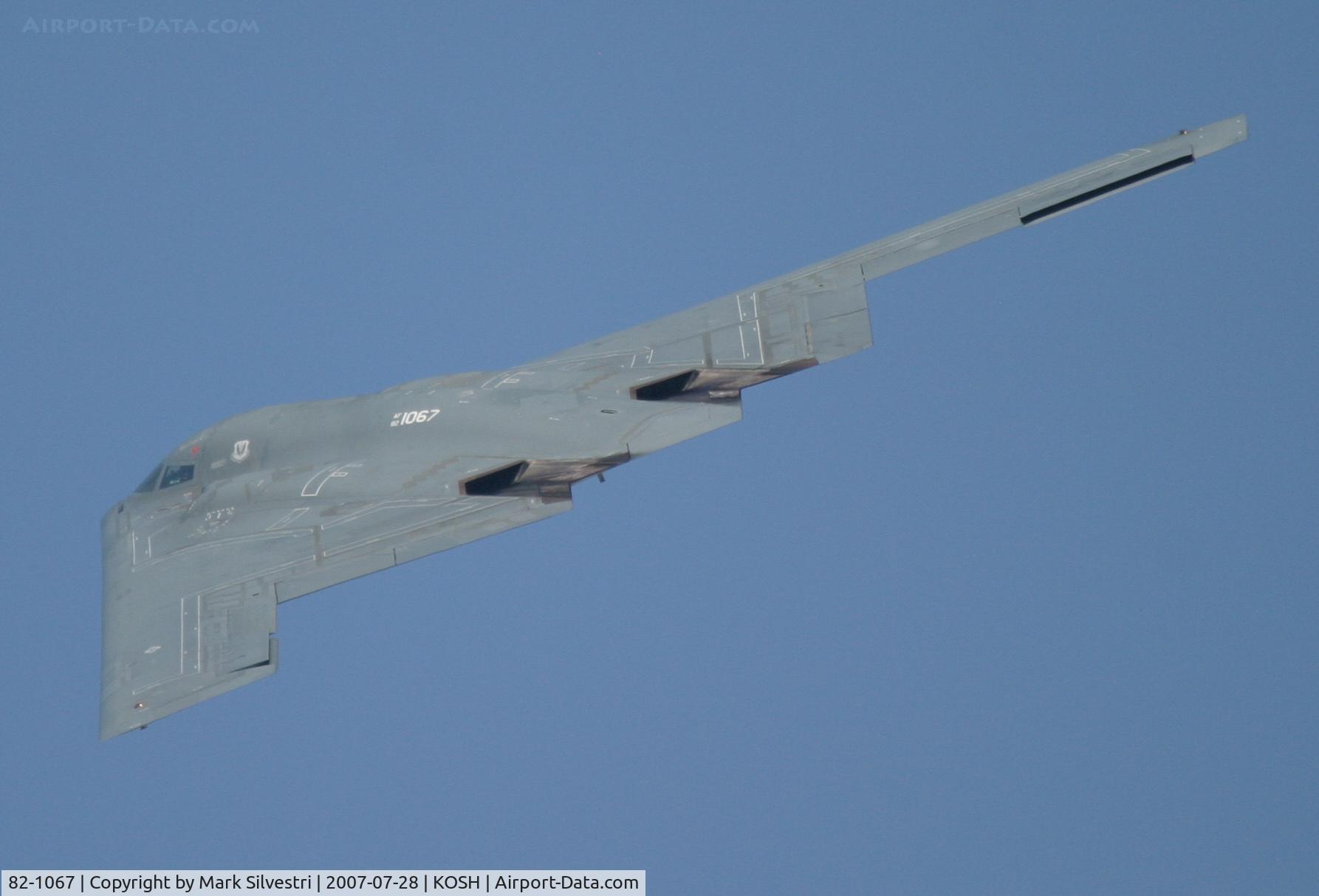 82-1067, 1982 Northrop Grumman B-2A Spirit C/N 1002/AV-2, Oshkosh 2007 - Spirit of Arizona