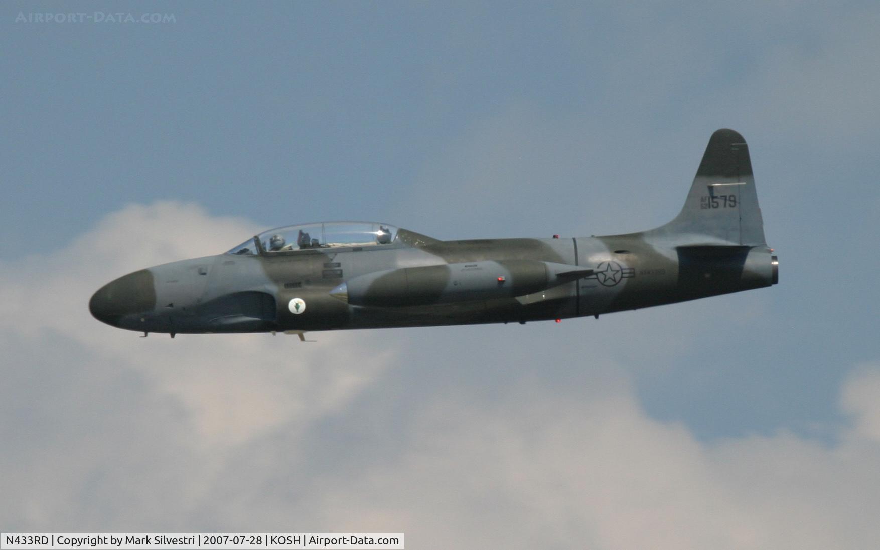 N433RD, 1952 Canadair CT-133 Silver Star C/N T33-579, Oshkosh 2007