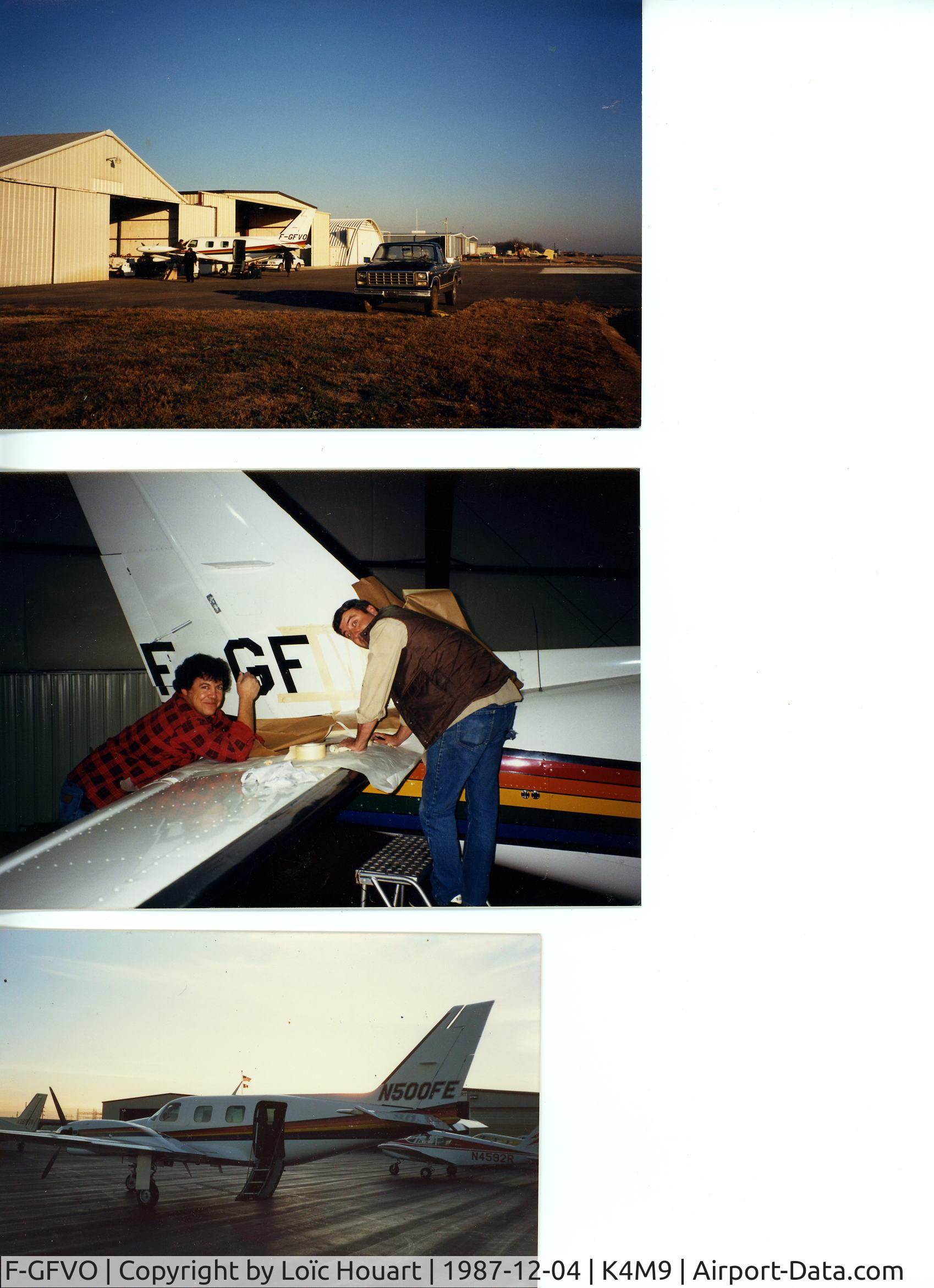 F-GFVO, Piper PA-31T Turbo Cheyenne C/N 31T-7920049, change call sign