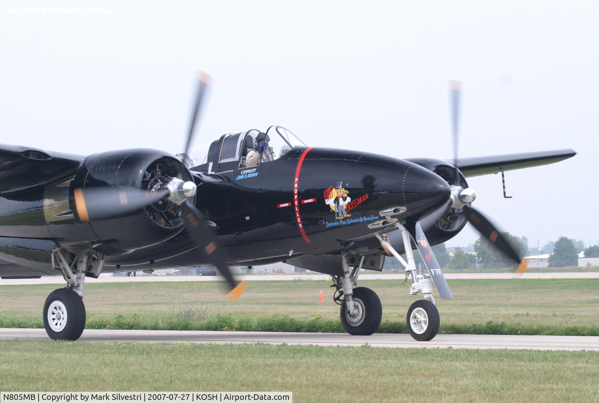 N805MB, 1945 Grumman F7F-3 Tigercat C/N C.245, Oshkosh 2007