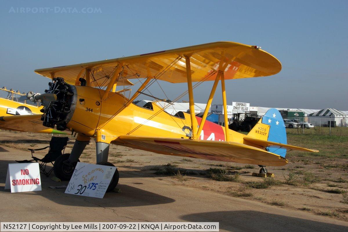 N52127, 1942 Boeing E75 C/N 75-8493, On static display at the 2007 Memphis Airshow.