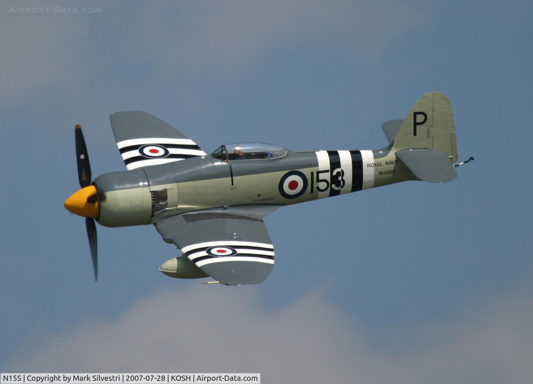 N15S, 1953 Hawker Sea Fury FB.11 C/N 41H/696792, Oshkosh 2007