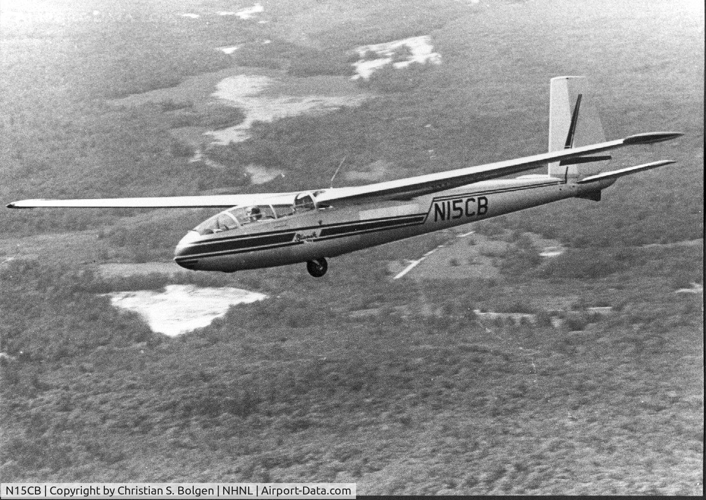 N15CB, 1971 Let BLANIK L-13 C/N 174806, Nils Bolgen Doing 5 1/2 Hours flight