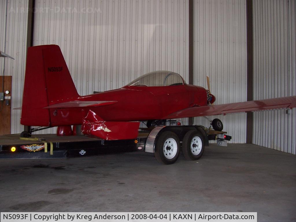 N5093F, 2006 Vans RV-8 C/N 80900, Damaged in an accident.