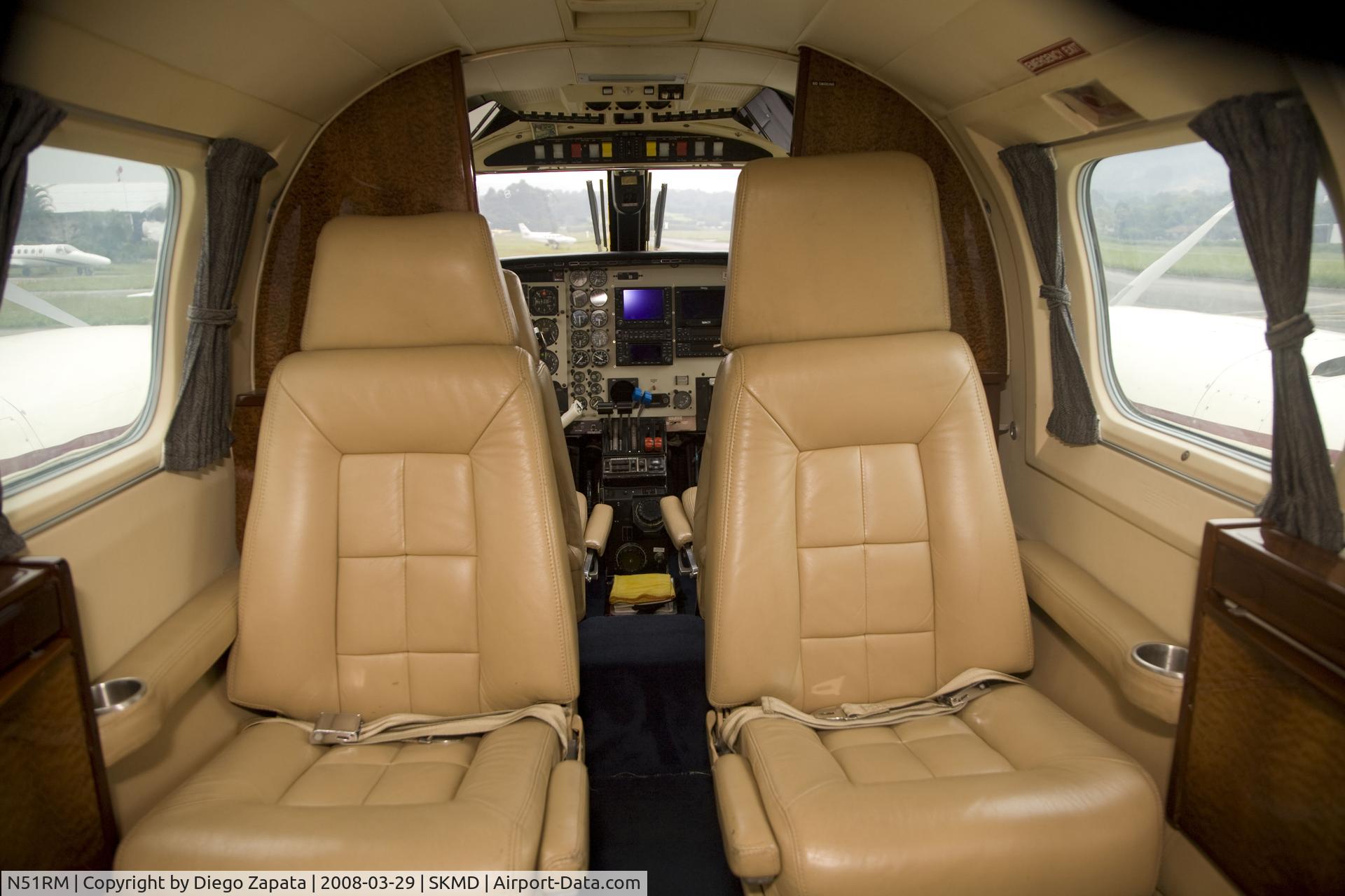 N51RM, 1980 Piper PA-31T1 Cheyenne 1 C/N 31T-8004054, interior