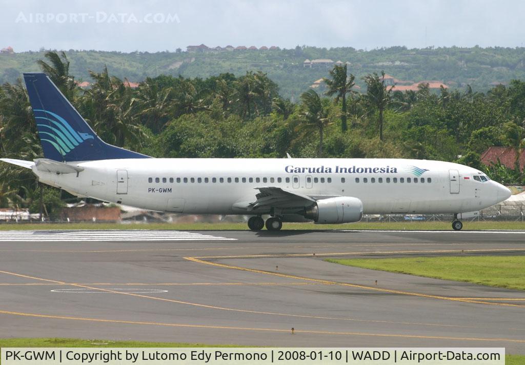 PK-GWM, Boeing 737-4U3 C/N 25715, Garuda