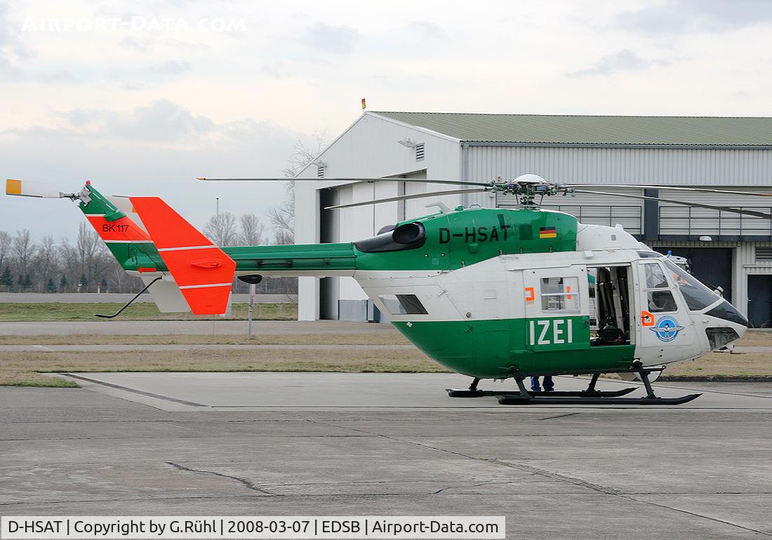 D-HSAT, Eurocopter-Kawasaki BK-117B-2 C/N 7233, Germany - Police Eurocopter BK117 B-2