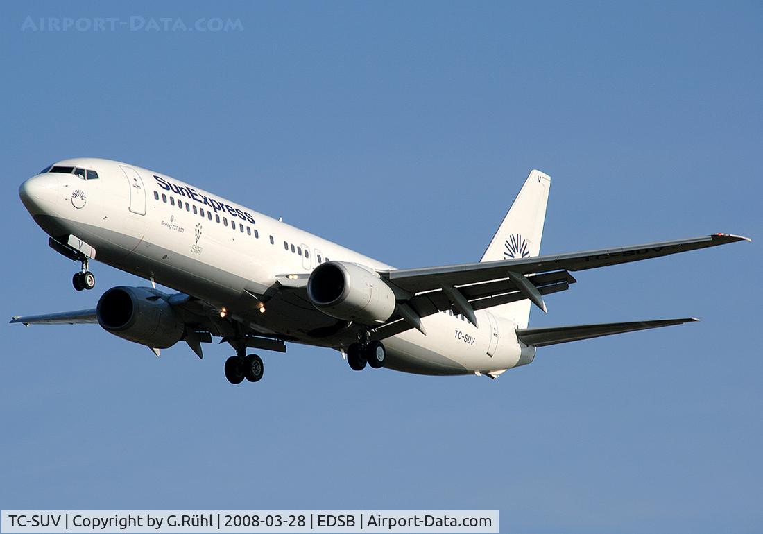 TC-SUV, 2001 Boeing 737-86N C/N 30807, SunExpress Boeing 737-86N
