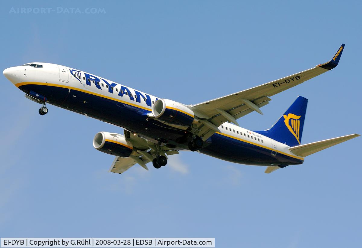 EI-DYB, 2008 Boeing 737-8AS C/N 33633, Ryanair Boeing 737-8AS,brand new Jet !