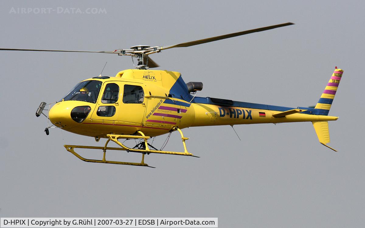 D-HPIX, Eurocopter AS-350B-3 Ecureuil Ecureuil C/N 3789, Helix Flug Eurocopter AS-350 B3 Ecureuil
