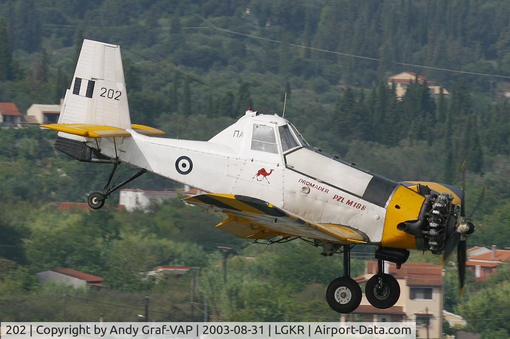 202, PZL-Mielec M-18B Dromader C/N 1Z012-02, Greece Air Force PZL M18