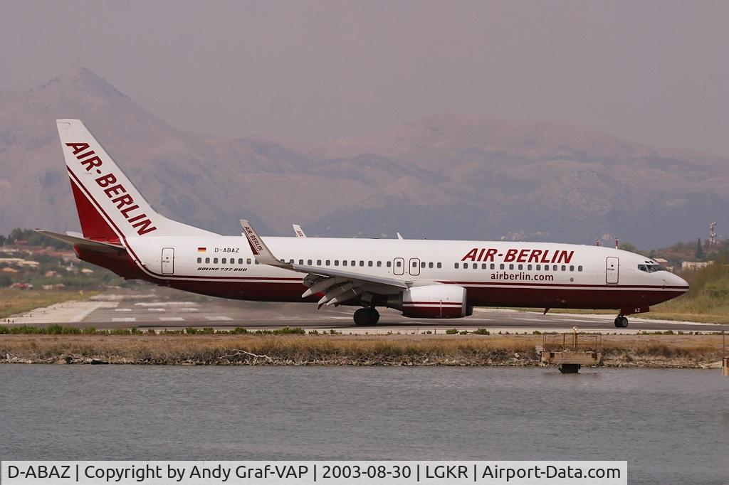 D-ABAZ, 2000 Boeing 737-86J C/N 30500, Air Berlin 737-800