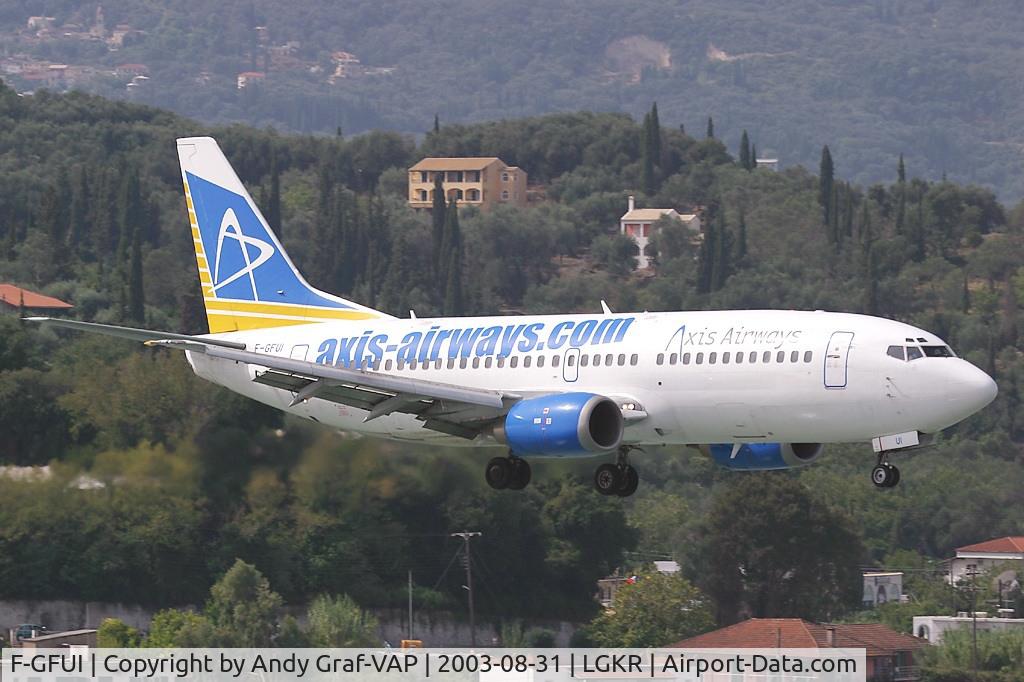 F-GFUI, 1989 Boeing 737-3M8 C/N 24023, Axis Airways 737-300