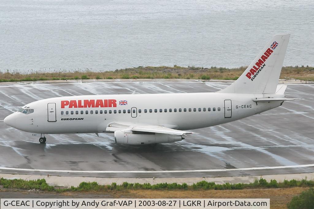G-CEAC, 1974 Boeing 737-229 C/N 20911, Palmair737-200